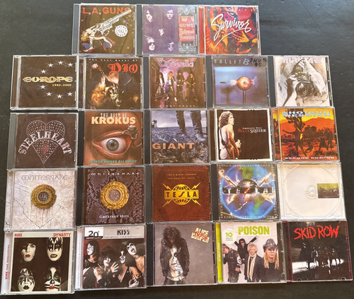 Empty case lot kiss - cd,